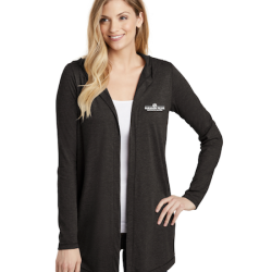 District ® Women’s Perfect Tri ® Hooded Cardigan (Black Frost)